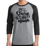 Core Blend 3/4 Sleeve Raglan Tee Thumbnail