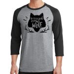 Core Blend 3/4 Sleeve Raglan Tee Thumbnail