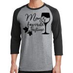 Core Blend 3/4 Sleeve Raglan Tee Thumbnail