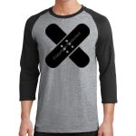 Core Blend 3/4 Sleeve Raglan Tee Thumbnail