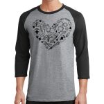 Core Blend 3/4 Sleeve Raglan Tee Thumbnail
