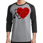 Core Blend 3/4 Sleeve Raglan Tee Thumbnail