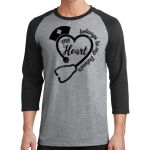 Core Blend 3/4 Sleeve Raglan Tee Thumbnail