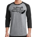 Core Blend 3/4 Sleeve Raglan Tee Thumbnail