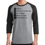 Core Blend 3/4 Sleeve Raglan Tee Thumbnail