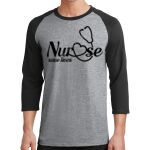 Core Blend 3/4 Sleeve Raglan Tee Thumbnail