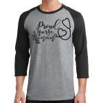 Core Blend 3/4 Sleeve Raglan Tee Thumbnail