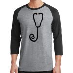 Core Blend 3/4 Sleeve Raglan Tee Thumbnail