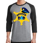 Core Blend 3/4 Sleeve Raglan Tee Thumbnail