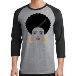 Core Blend 3/4 Sleeve Raglan Tee Thumbnail