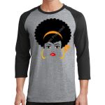 Core Blend 3/4 Sleeve Raglan Tee Thumbnail