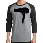 Core Blend 3/4 Sleeve Raglan Tee Thumbnail
