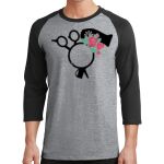 Core Blend 3/4 Sleeve Raglan Tee Thumbnail