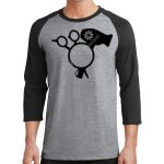 Core Blend 3/4 Sleeve Raglan Tee Thumbnail