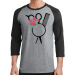 Core Blend 3/4 Sleeve Raglan Tee Thumbnail