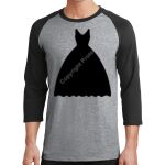 Core Blend 3/4 Sleeve Raglan Tee Thumbnail