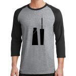 Core Blend 3/4 Sleeve Raglan Tee Thumbnail