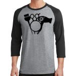 Core Blend 3/4 Sleeve Raglan Tee Thumbnail