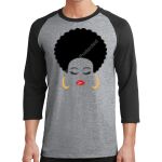Core Blend 3/4 Sleeve Raglan Tee Thumbnail