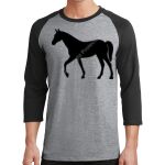 Core Blend 3/4 Sleeve Raglan Tee Thumbnail