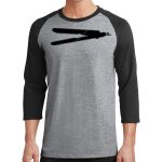 Core Blend 3/4 Sleeve Raglan Tee Thumbnail