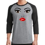 Core Blend 3/4 Sleeve Raglan Tee Thumbnail