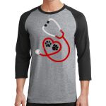 Core Blend 3/4 Sleeve Raglan Tee Thumbnail