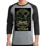 Core Blend 3/4 Sleeve Raglan Tee Thumbnail