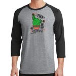 Core Blend 3/4 Sleeve Raglan Tee Thumbnail
