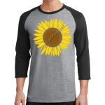 Core Blend 3/4 Sleeve Raglan Tee Thumbnail
