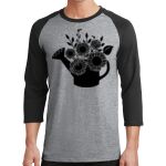 Core Blend 3/4 Sleeve Raglan Tee Thumbnail