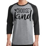 Core Blend 3/4 Sleeve Raglan Tee Thumbnail