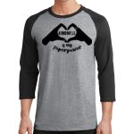 Core Blend 3/4 Sleeve Raglan Tee Thumbnail