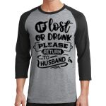 Core Blend 3/4 Sleeve Raglan Tee Thumbnail