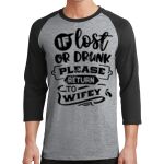 Core Blend 3/4 Sleeve Raglan Tee Thumbnail