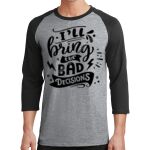 Core Blend 3/4 Sleeve Raglan Tee Thumbnail