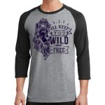 Core Blend 3/4 Sleeve Raglan Tee Thumbnail