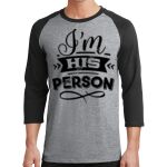 Core Blend 3/4 Sleeve Raglan Tee Thumbnail