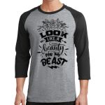 Core Blend 3/4 Sleeve Raglan Tee Thumbnail