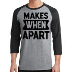Core Blend 3/4 Sleeve Raglan Tee Thumbnail
