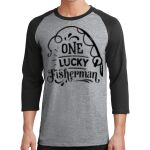 Core Blend 3/4 Sleeve Raglan Tee Thumbnail
