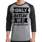 Core Blend 3/4 Sleeve Raglan Tee Thumbnail