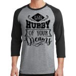 Core Blend 3/4 Sleeve Raglan Tee Thumbnail