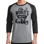 Core Blend 3/4 Sleeve Raglan Tee Thumbnail