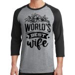 Core Blend 3/4 Sleeve Raglan Tee Thumbnail