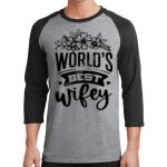 Core Blend 3/4 Sleeve Raglan Tee Thumbnail