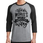 Core Blend 3/4 Sleeve Raglan Tee Thumbnail