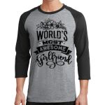 Core Blend 3/4 Sleeve Raglan Tee Thumbnail