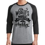 Core Blend 3/4 Sleeve Raglan Tee Thumbnail