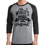 Core Blend 3/4 Sleeve Raglan Tee Thumbnail